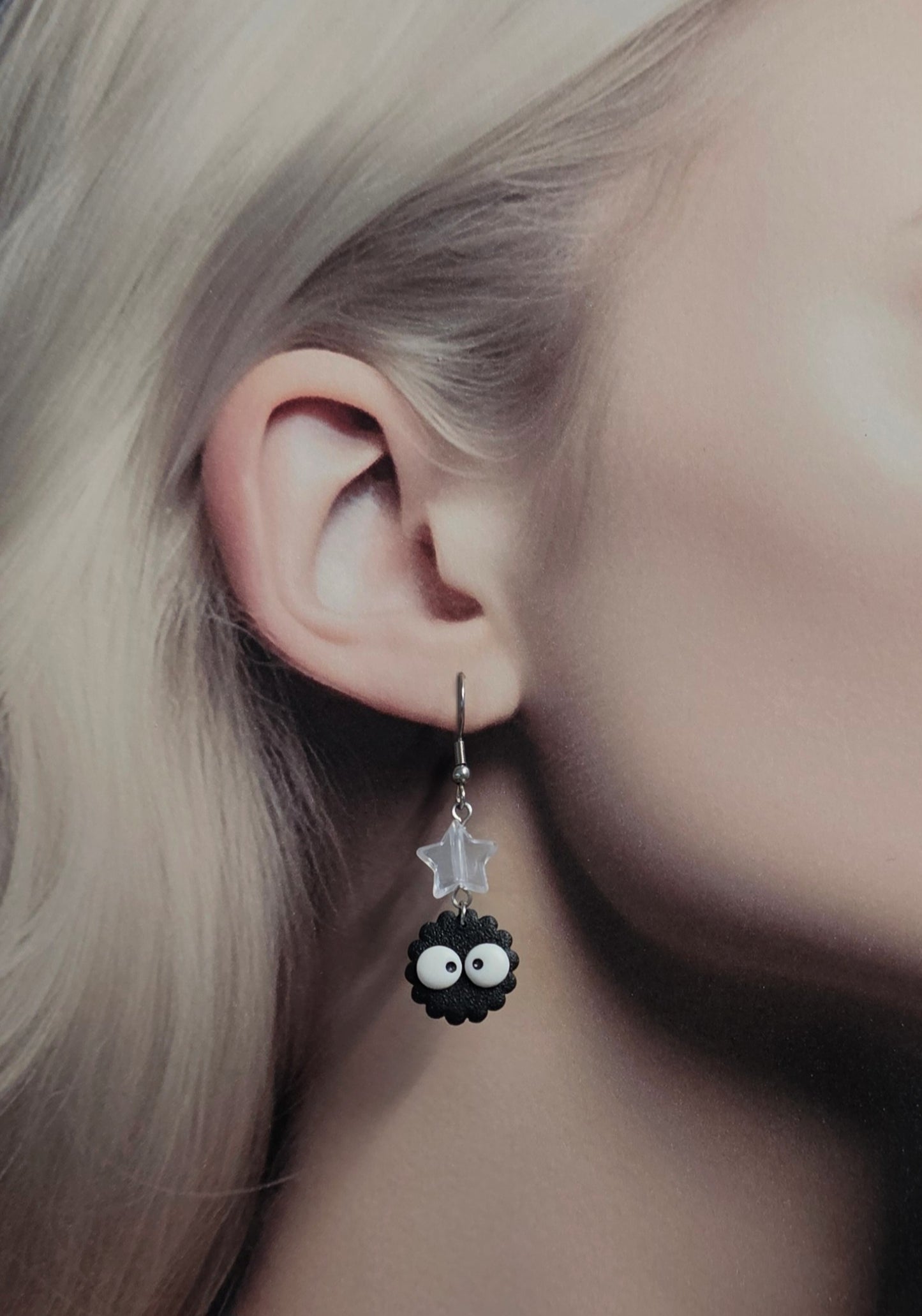 Soot Sprite Dangle Earrings