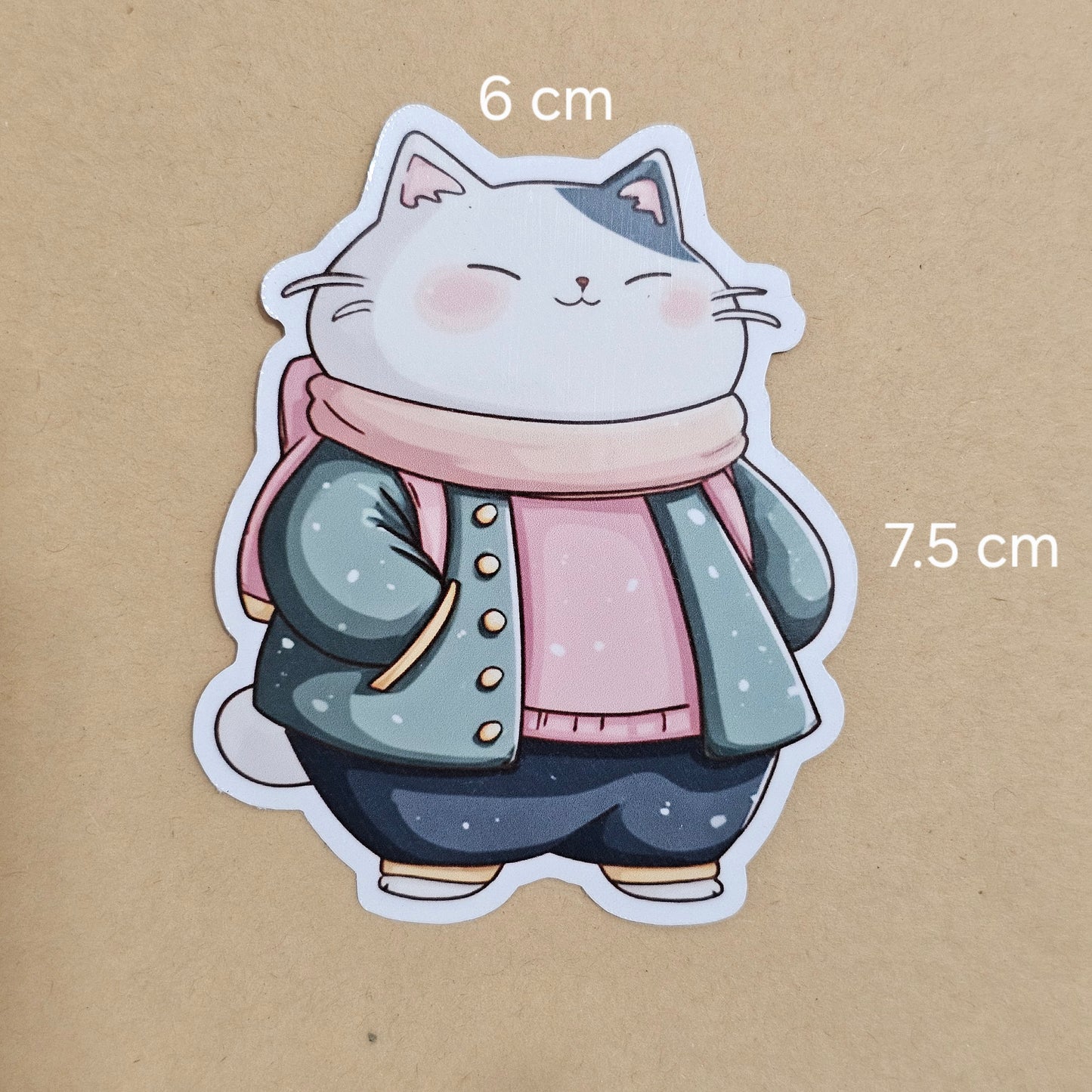 Cubby Cat in Comfy Clothes