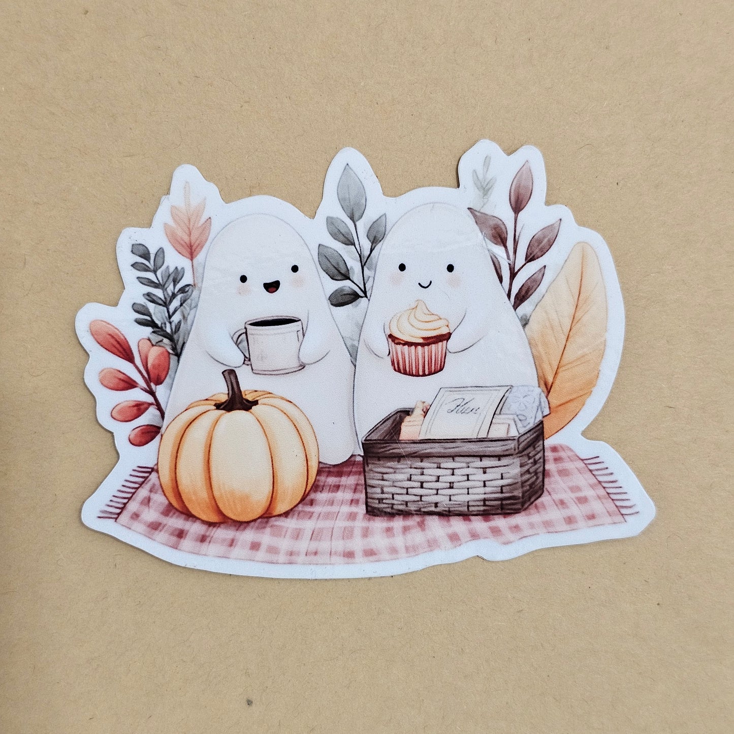 Autumn ghost having a panic
