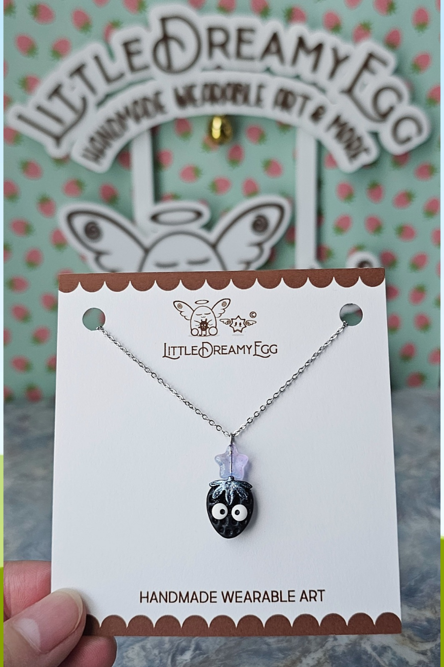 Sootiberry, Soot Strawsprite Necklace