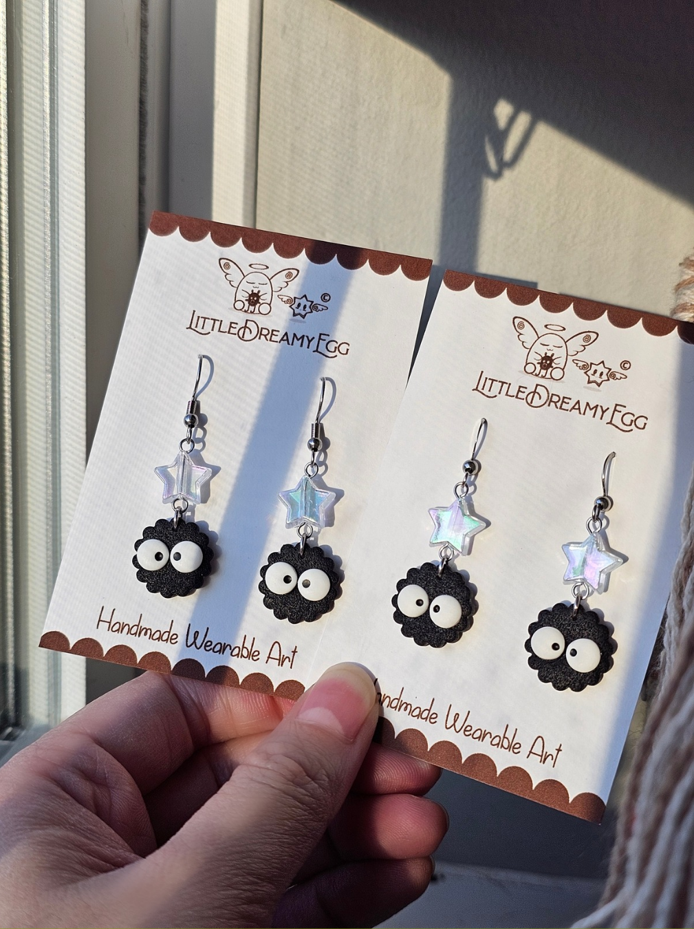 Soot Sprite Dangle Earrings