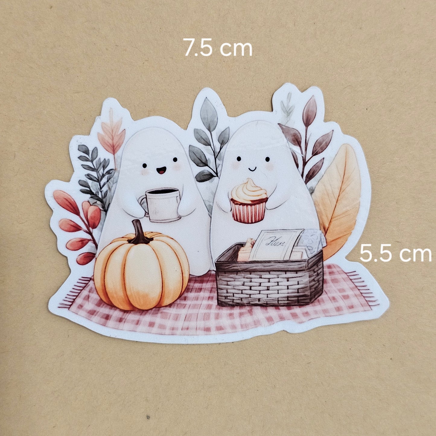 Autumn ghost having a panic