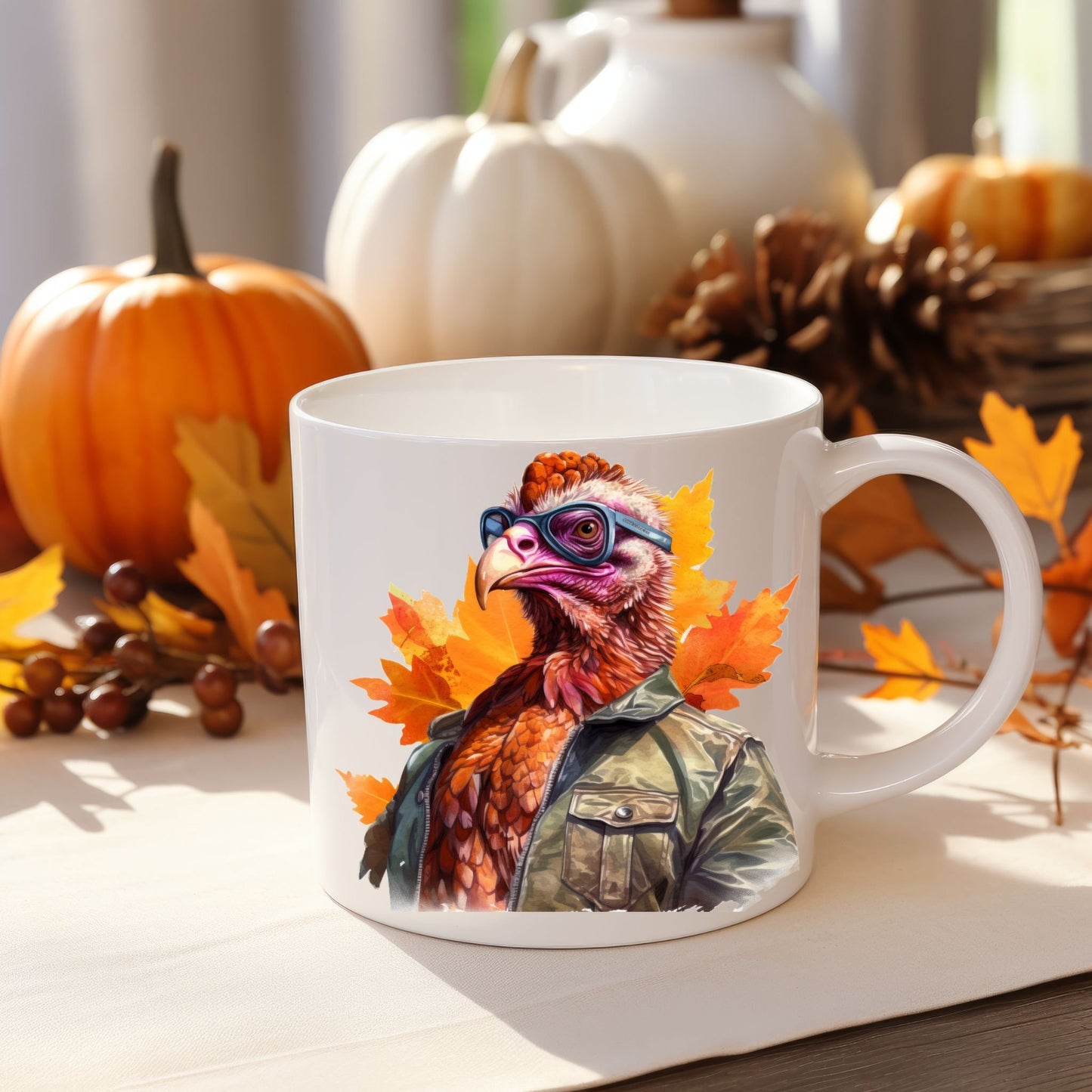 Turkey Fashion Bundle PNG | Autumn Sublimation for Fall & Thanksgiving | Digital Download