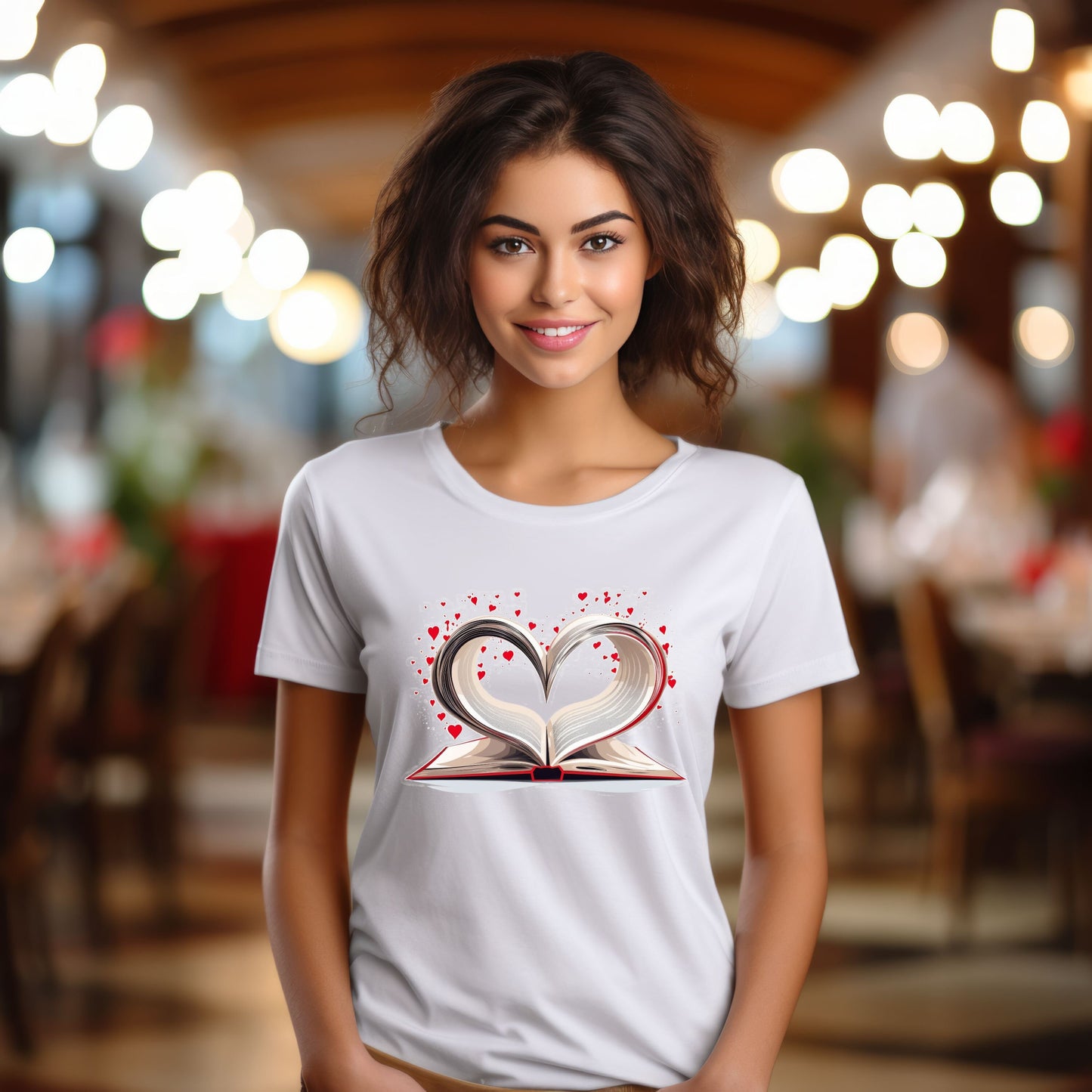 Heart of the book - 8 High quality PNGs, Valentine book lovers, Valentine's Day Clipart for stickers, Scrapbooks, T-Shirts, Planners, etc..