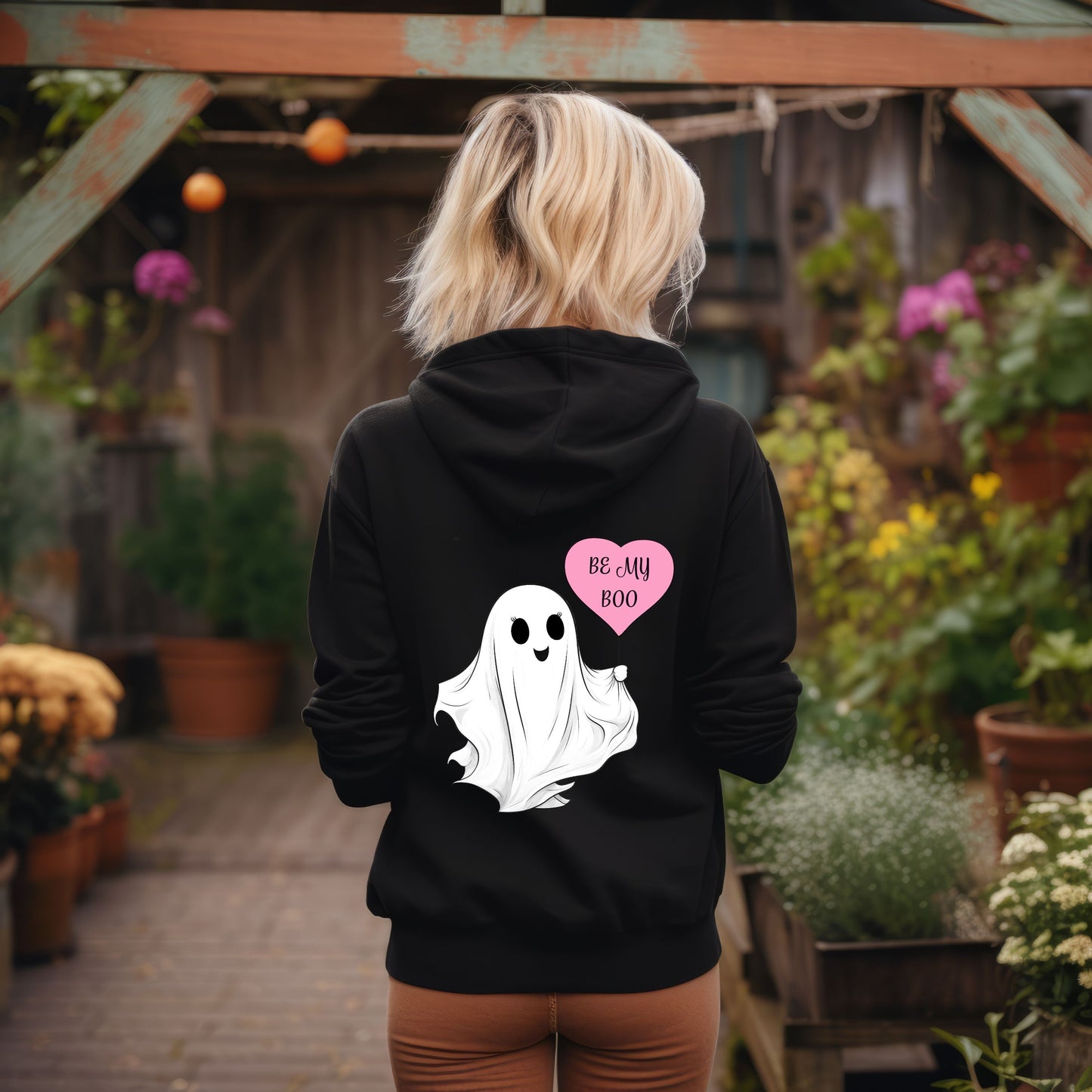 Valentine's Ghost PNG | Be My Boo Sublimation Design | Digital Download