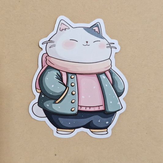 Cubby Cat in Comfy Clothes