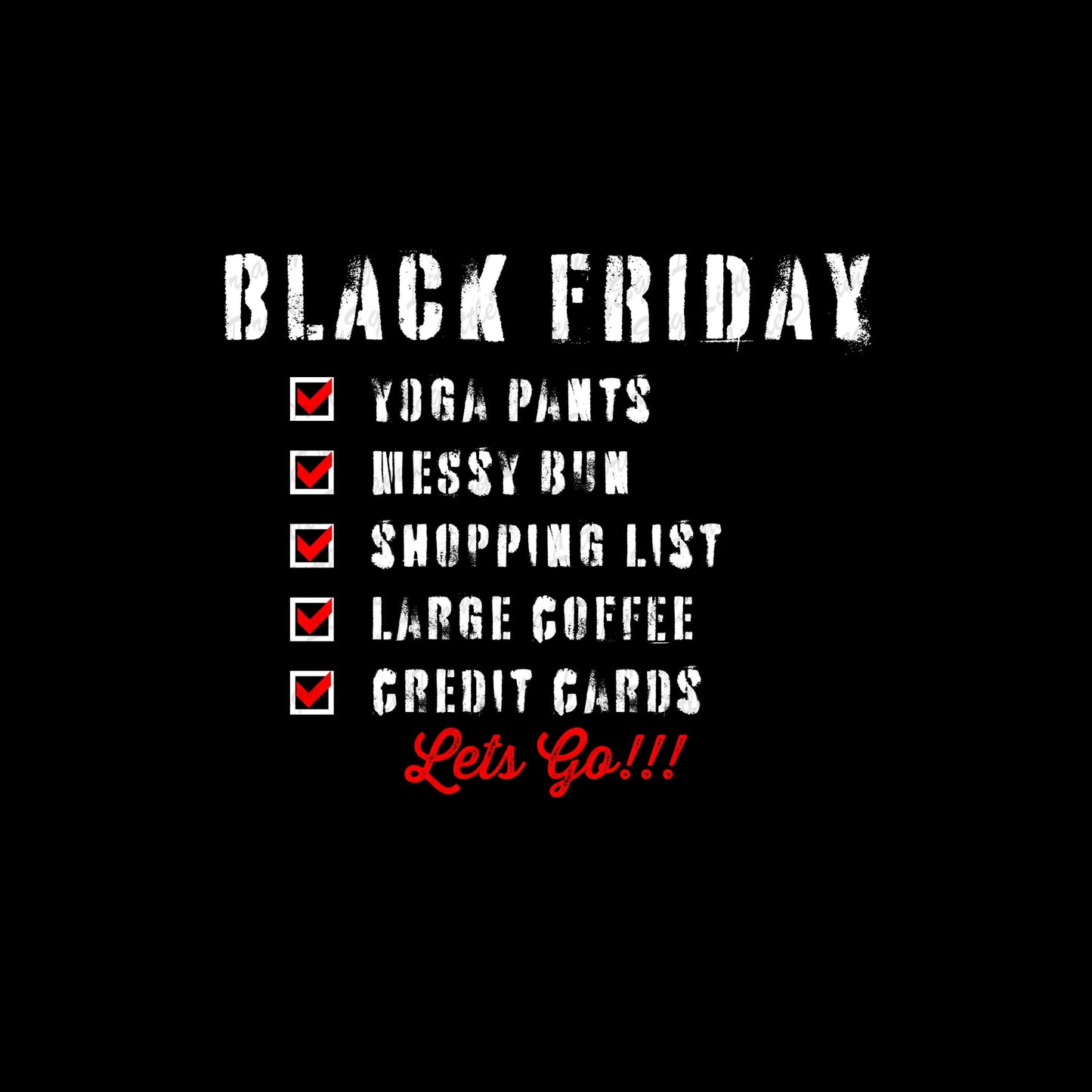 Black Friday Checklist Bundle | Funny Husband & Couple Shirts Design | Digital Download